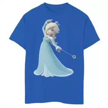 Футболка с плакатом и графикой Nintendo Rosalina Smash для мальчиков 8–20 лет Licensed Character