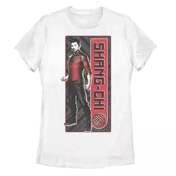 Футболка с плакатом и вставкой Marvel Shang-Chi для юниоров Licensed Character