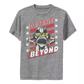 Футболка с плакатом «История игрушек» для мальчиков 8–20 лет Disney/Pixar Buzz Infinity And Beyond Licensed Character