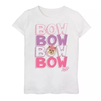 Футболка с плакатом JoJo Siwa для девочек 7–16 лет Licensed Character, белый
