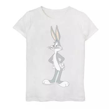 Футболка с плакатом Looney Tunes Bugs Bunny Stance для девочек 7–16 лет Licensed Character