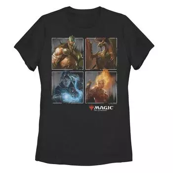 Футболка с плакатом Magic The Gathering для юниоров Four Up Licensed Character