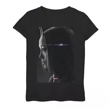 Футболка с плакатом Marvel Avengers Endgame для девочек 7–16 лет Mantis Avenge Licensed Character