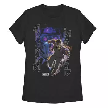 Футболка с плакатом «Marvel What If Star Lord Galactic» для юниоров Licensed Character