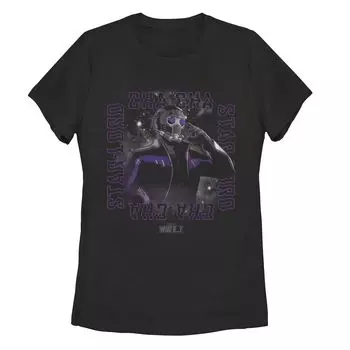 Футболка с плакатом «Marvel What If Star Lord T'Challa» для юниоров Licensed Character