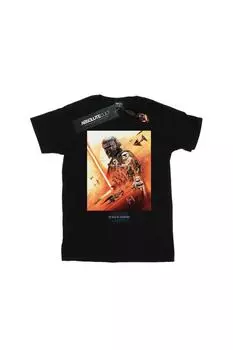 Футболка с плакатом Первого Ордена Star Wars, черный