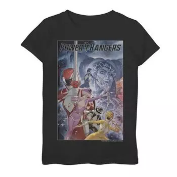 Футболка с плакатом Power Rangers Rita Repulsa для девочек 7–16 лет Licensed Character