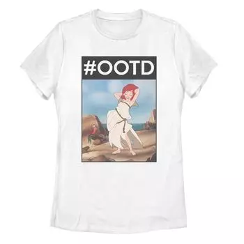 Футболка с плакатом «Русалочка Ариэль» для юниоров Disney #OOTD Licensed Character