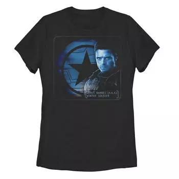 Футболка с плакатом «Сокол Зимнего солдата» для юниоров Barnes Shield Licensed Character