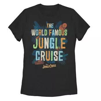 Футболка с плакатом "The World Famous" для юниоров Disney's Jungle Cruise Licensed Character