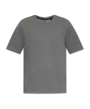 Футболка с пламенем Rag & Bone, серый