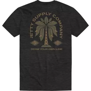 Футболка с плавниками Jetty, цвет charcoal