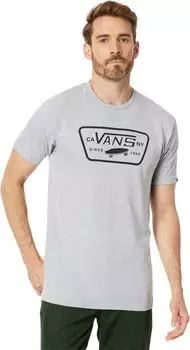 Футболка с полной нашивкой Vans, цвет Athletic Heather/Black