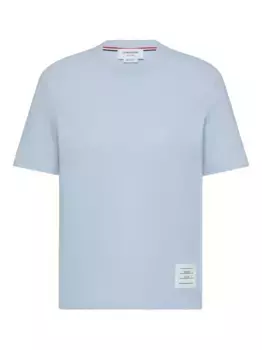 Футболка с полосками 4-Bar THOM BROWNE, синий