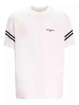 Футболка с полосками Armani Exchange, белый