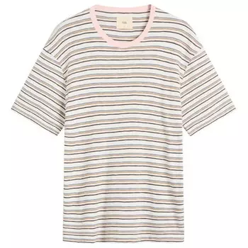 Футболка с полосками Folk, экрю
