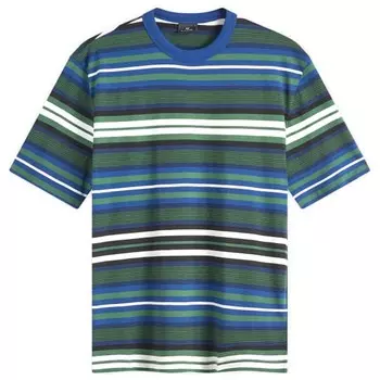 Футболка с полосками Paul Smith, синий