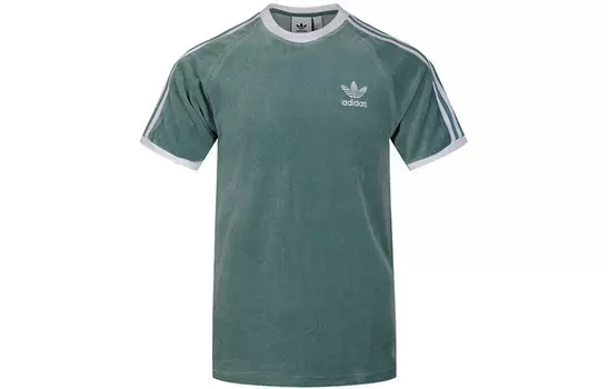Футболка с полосками Shamrock Retro для мужчин Adidas Originals