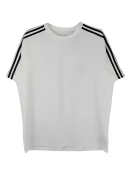 Футболка с полосками Y-3, белый