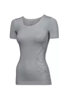 Футболка с половиной рукава SCHIESSER, цвет Silbergrau-mel.