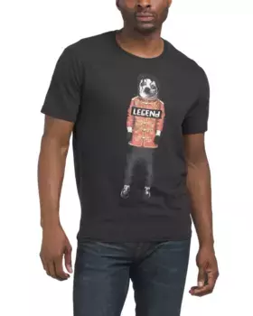 Футболка с поп-иконой Eleven Paris, черный