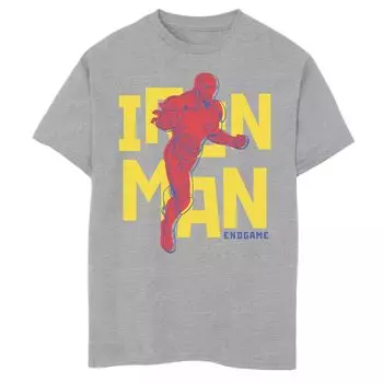 Футболка с поп-музыкой Marvel Iron Man для мальчиков 8–20 лет Licensed Character
