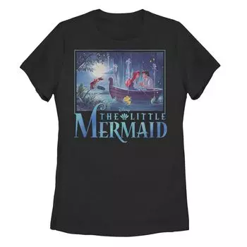Футболка с портретом Ариэль и Эрика Гротто для детей Disney's The Little Mermaid Licensed Character