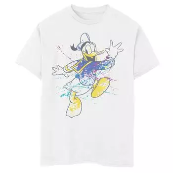 Футболка с портретом Disney Donald Duck Jumping For Joy для мальчиков 8–20 лет Licensed Character