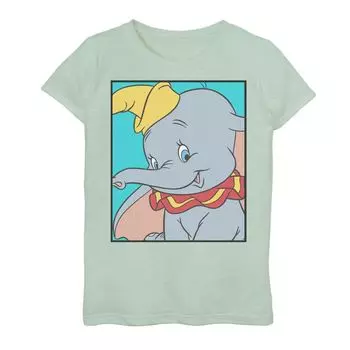 Футболка с портретом Disney's Dumbo Girls 7–16 Licensed Character