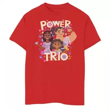 Футболка с портретом Disney's Encanto для мальчиков 8–20 Power Trio Licensed Character