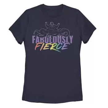 Футболка с портретом Disney Ursula Fabulous Fierce Line Art для детей Junior's Licensed Character
