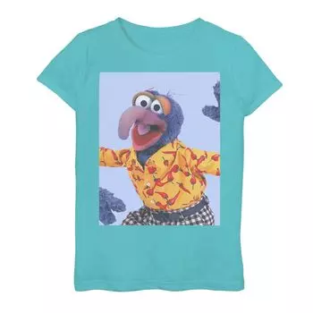 Футболка с портретом «Гонзо» для девочек 7–16 лет Disney The Muppets Licensed Character