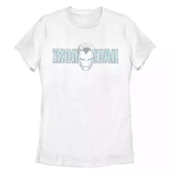 Футболка с портретом и эскизом Marvel Iron Man для юниоров Licensed Character