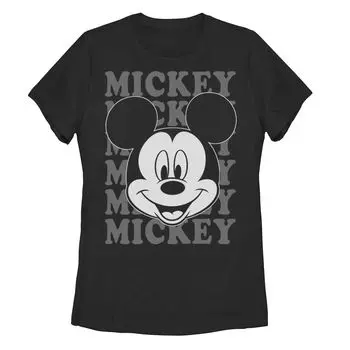 Футболка с портретом и именем Микки Мауса Disney для юниоров Licensed Character