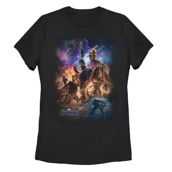 Футболка с портретом и коллажем с изображением персонажа Marvel Avengers Endgame для юниоров Licensed Character