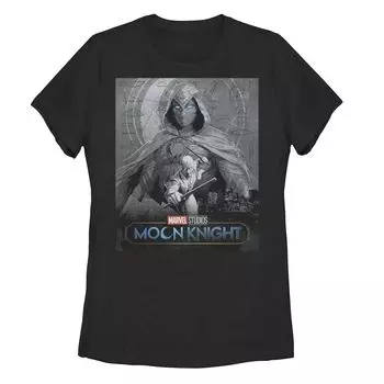 Футболка с портретом и рисунком Marvel Moon Knight Box для юниоров Licensed Character