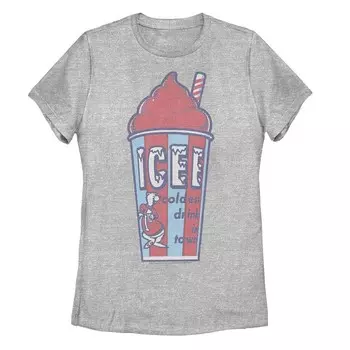 Футболка с портретом ICEE Vintage Cup для юниоров Licensed Character, цвет Athletic Heather