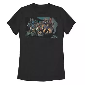 Футболка с портретом Juniors DC Fandome Gotham Knights Game Group Shot Licensed Character