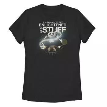 Футболка с портретом Kung Fu Panda для юниоров Enlighted And Stuff Po Licensed Character