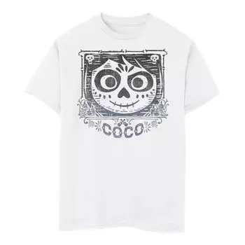 Футболка с портретом Мигеля для мальчиков 8–20 лет Disney/Pixar Coco Licensed Character