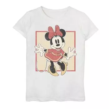 Футболка с портретом Минни Маус для девочек 7–16 лет Disney's Licensed Character