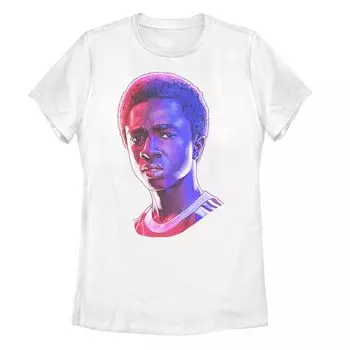 Футболка с портретом розового цвета Lucas' Stranger Things для юниоров Licensed Character