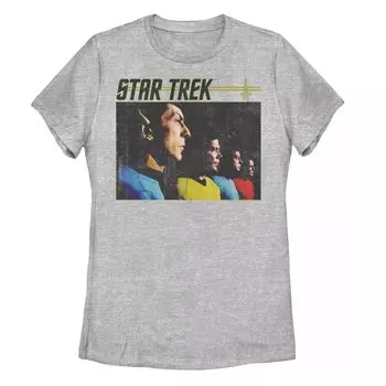 Футболка с портретом Star Trek Vintage Crew Line для юниоров Licensed Character