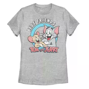 Футболка с портретом Тома и Джерри для юниоров Best Friends Licensed Character
