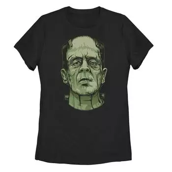 Футболка с портретом Universal Monsters Frankenstein для юниоров Licensed Character