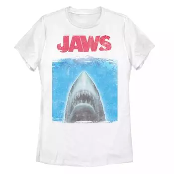 Футболка с постером к фильму Juniors' Jaws Licensed Character