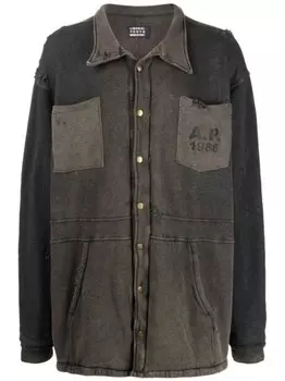 Футболка с потертостями от Либерального молодежного министерства Liberal Youth Ministry, черный