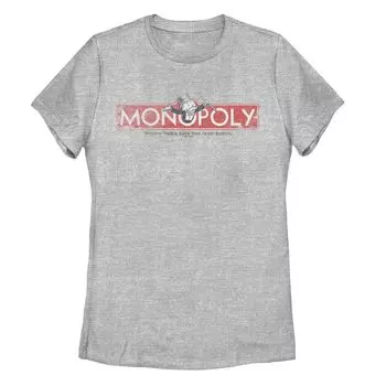 Футболка с потертым логотипом Juniors Monopoly Licensed Character