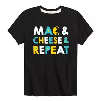 Футболка с повторяющимся рисунком Mace & Cheese для мальчиков 8–20 лет Licensed Character