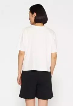 Футболка с принтом 10DAYS, бежевый